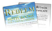 Special Registration Bonus: Hotel Stay Certificate